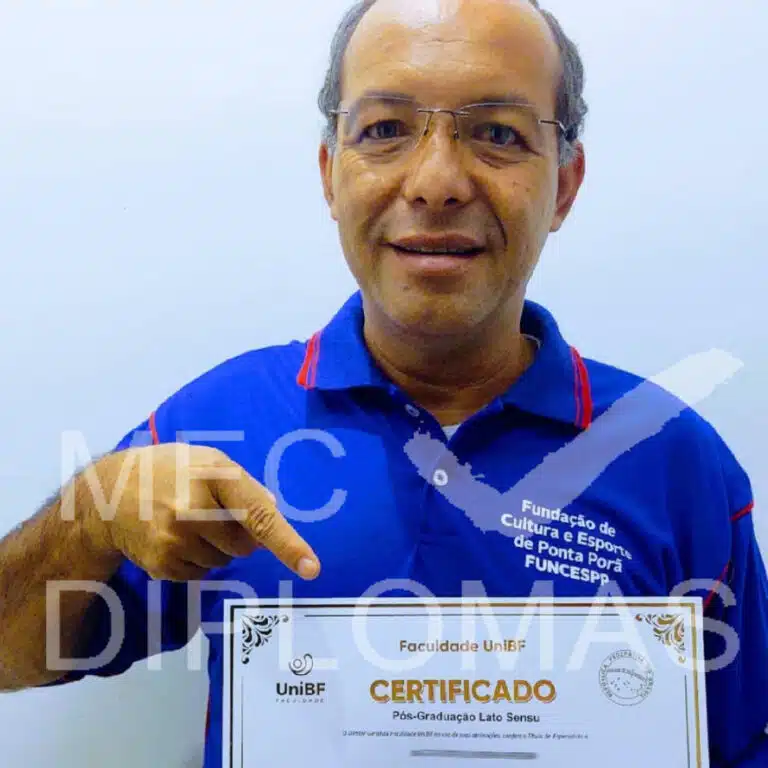 Diploma Recebido Joao