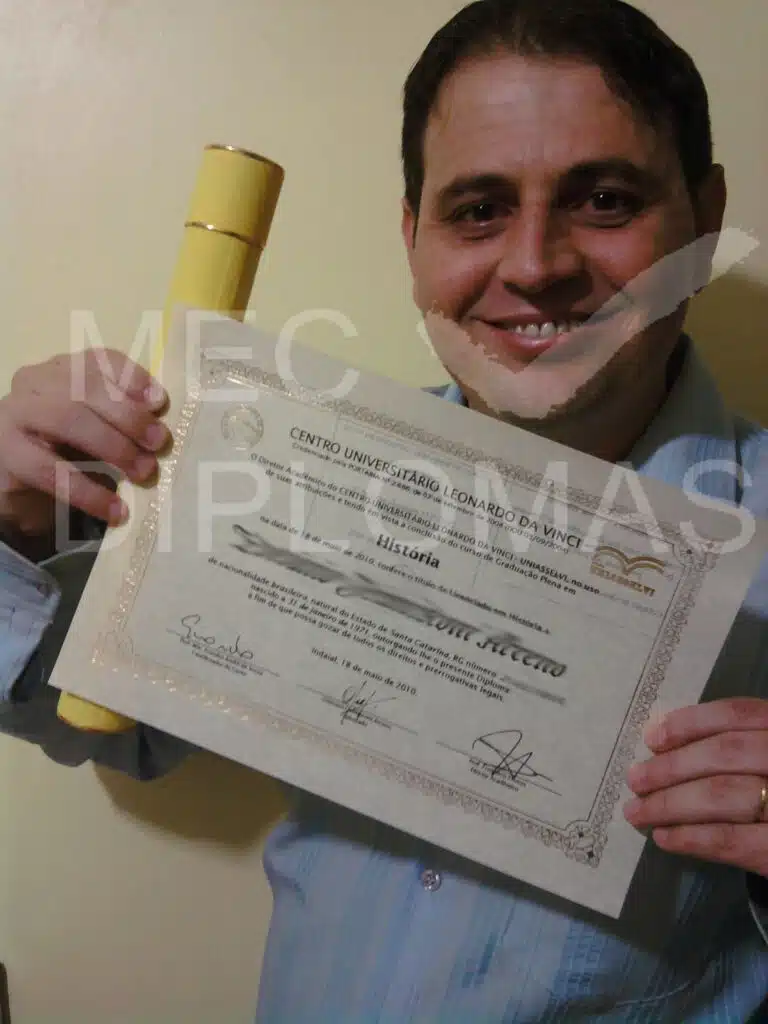 Diploma Recebido Mauro